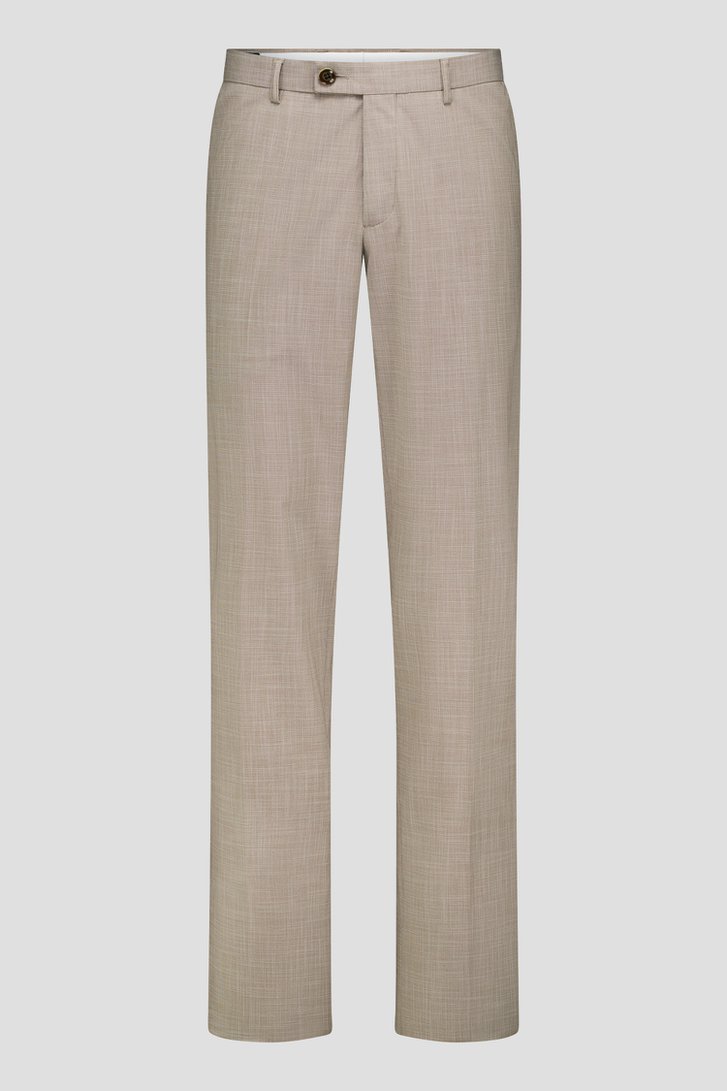 
Beige kostuumbroek – regular fit van Dansaert Black voor Heren