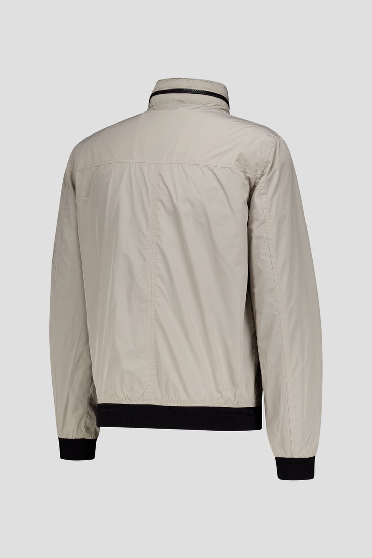 
Veste beige clair avec capuche amovible de District pour Hommes