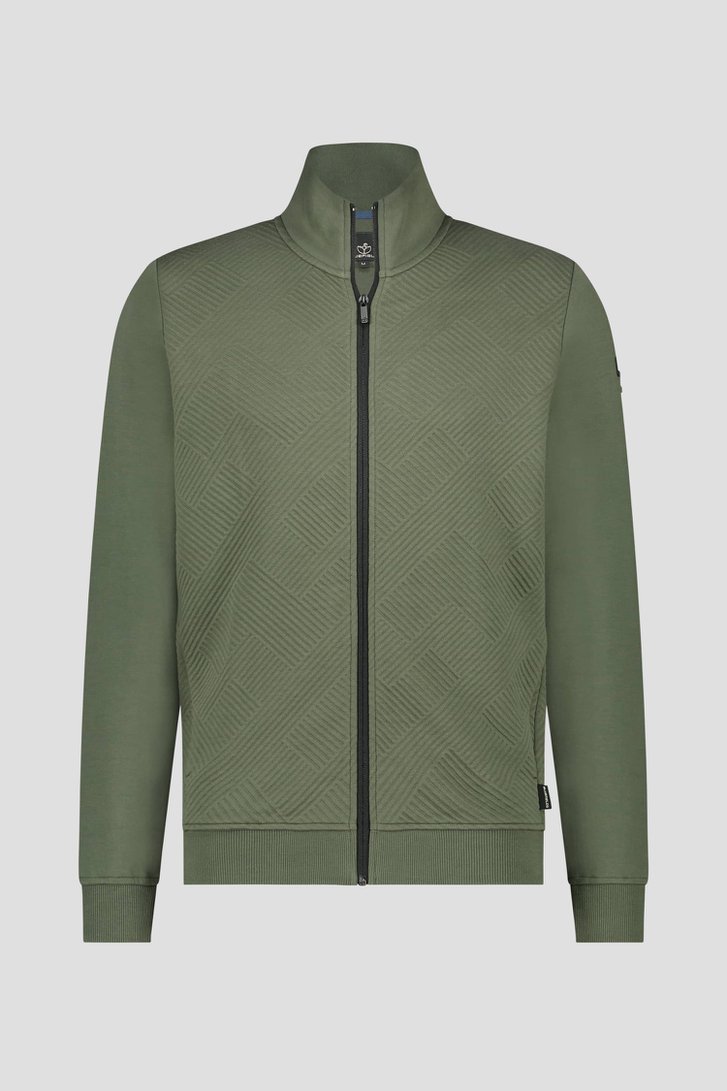 
Veste verte foncée avec texture de Bluefields pour Hommes