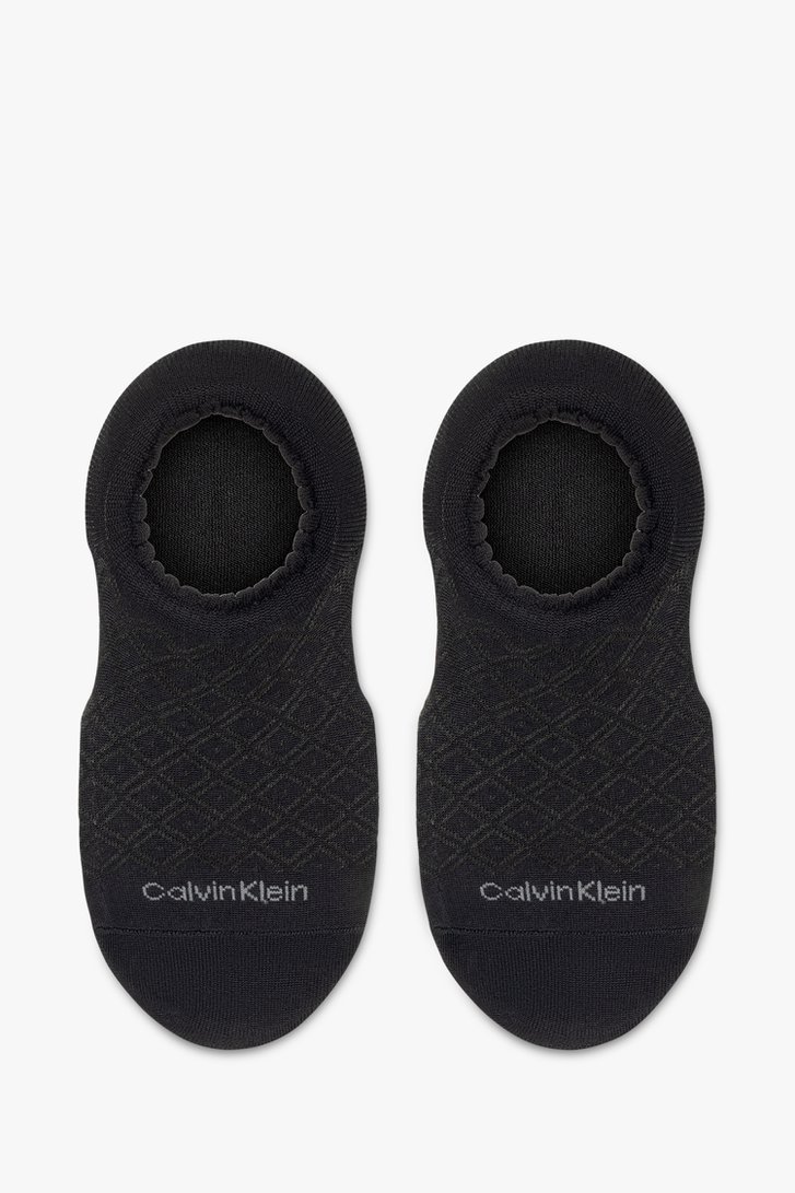2 paar zwarte footies - one size van CALVI voor Dames
