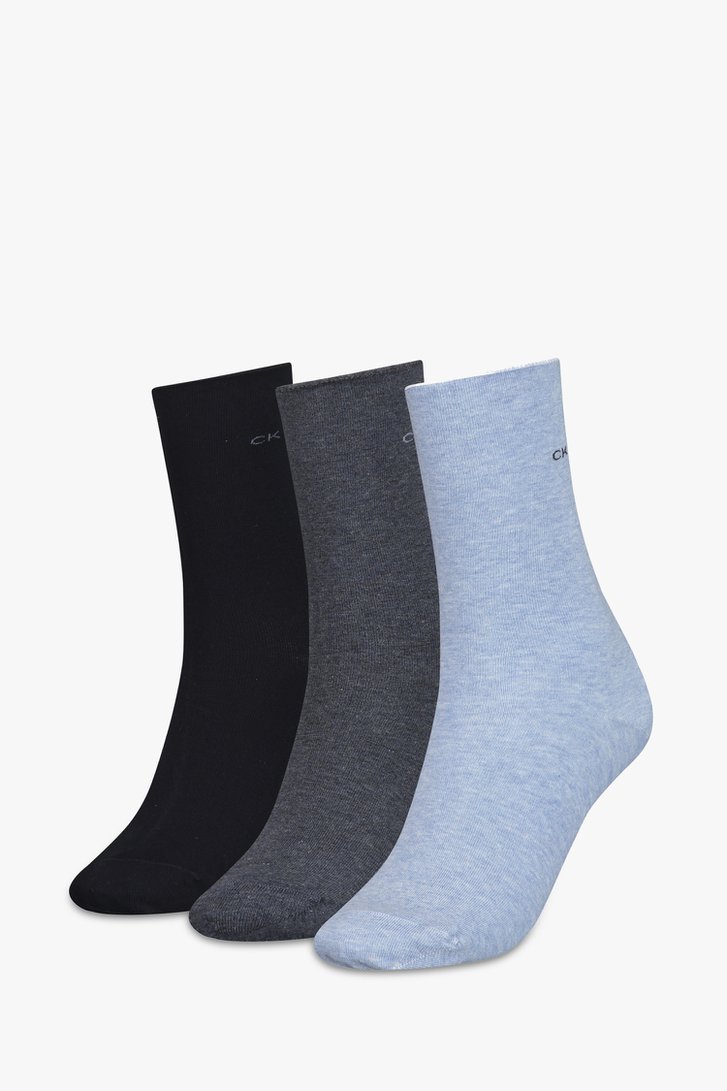 Productfoto 2 van 3 paar blauwe sokken - one size door Calvin Klein voor Dames