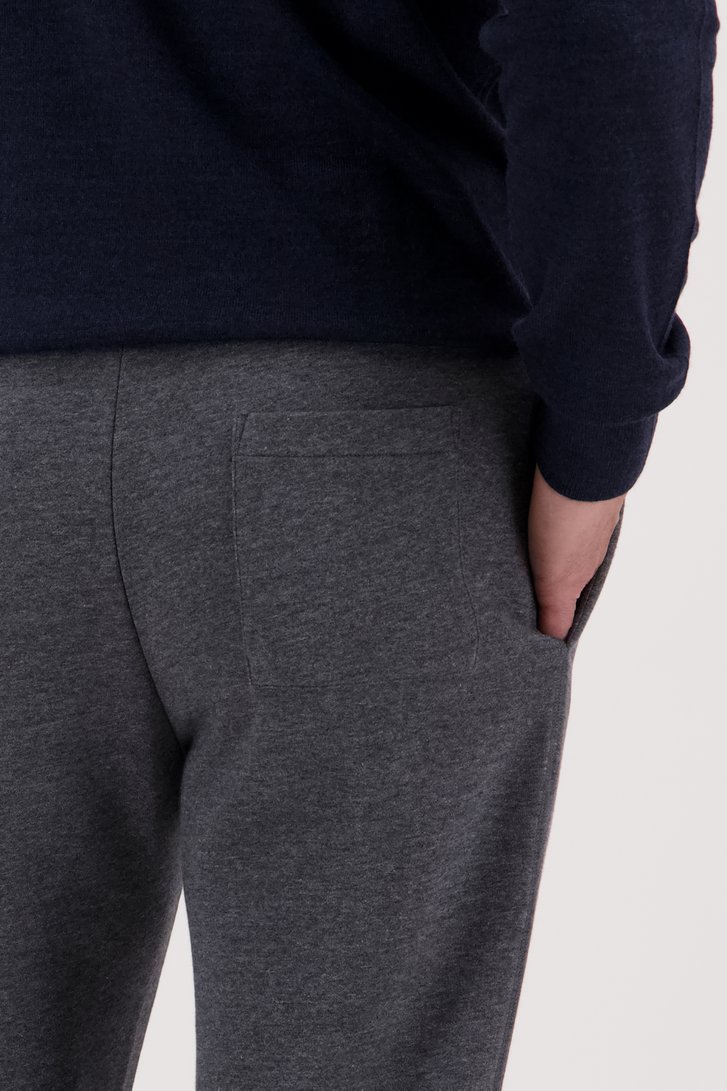 Antraciete joggingbroek met elastische taille van Liberty Island homewear voor Heren