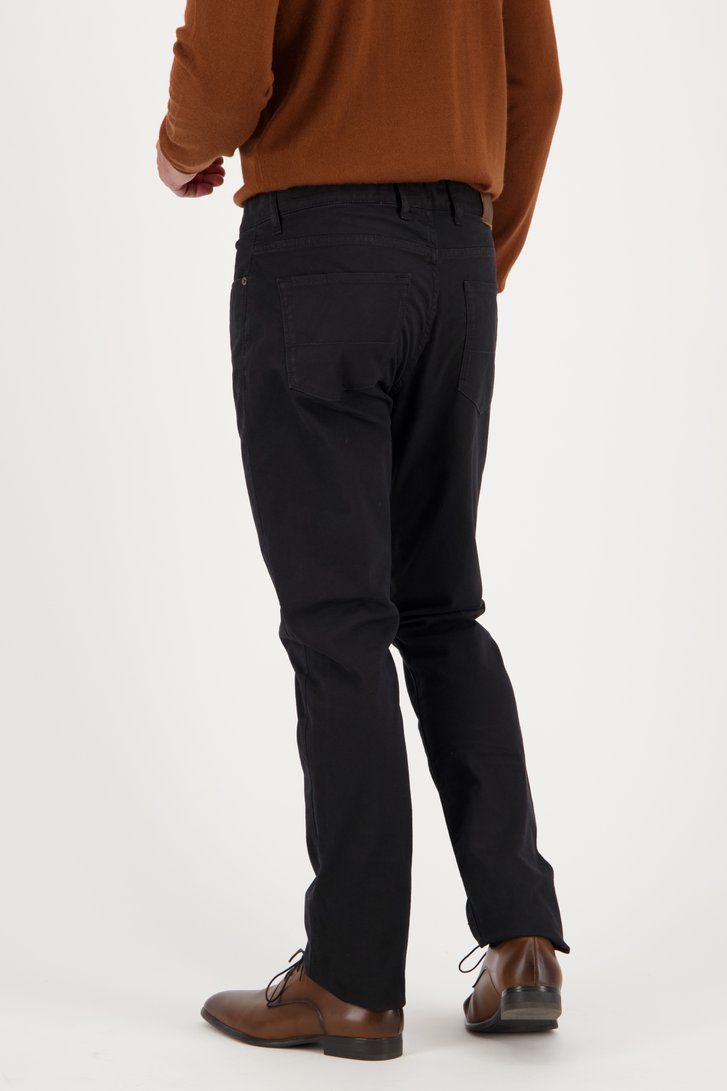 Antracietkleurige broek - Jefferson - slim fit van Brassville voor Heren