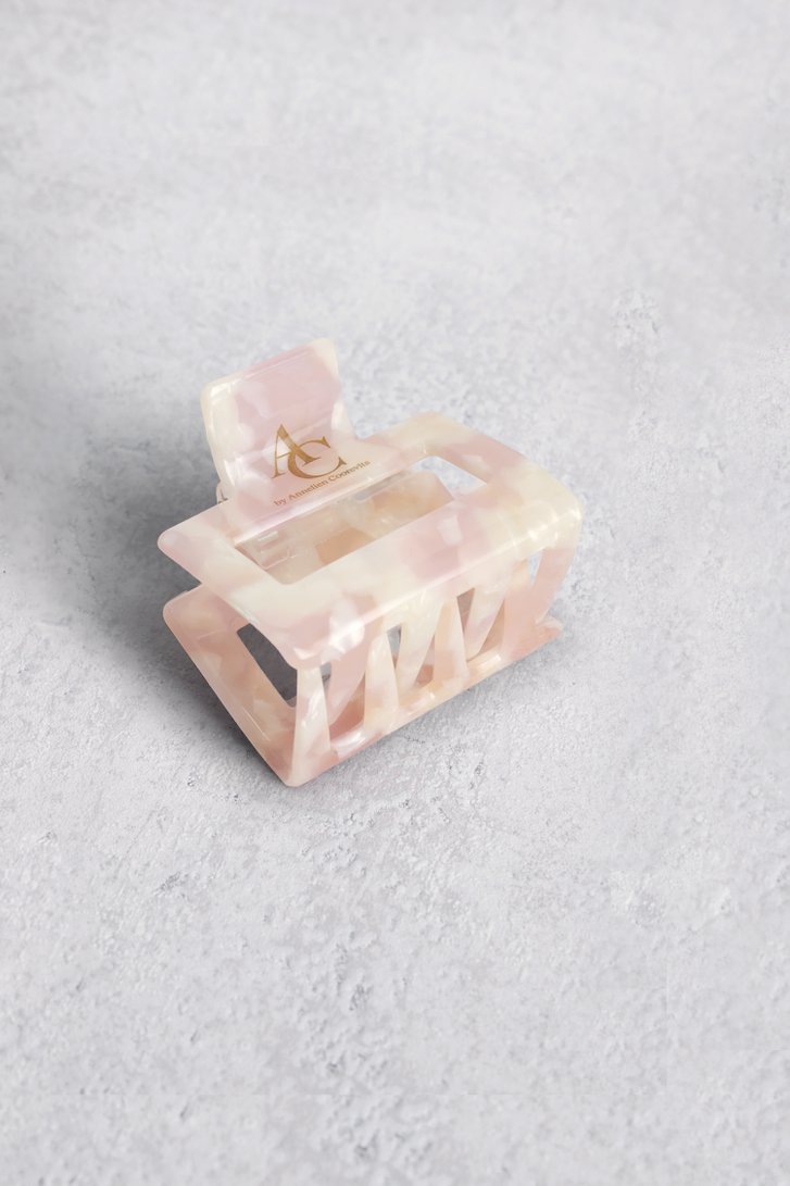 Photo produit 1 de Barrette carrée blanche de AC by Annelien Coorevits pour Femmes