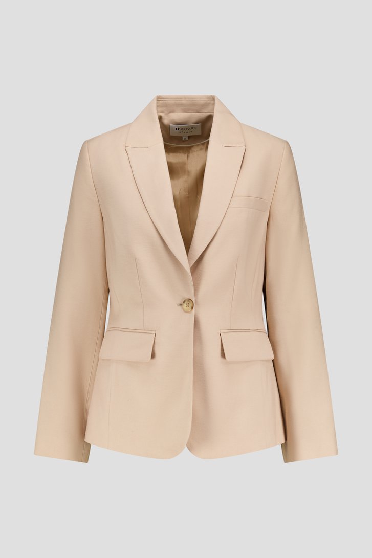 Beige blazer van DAUST voor Dames