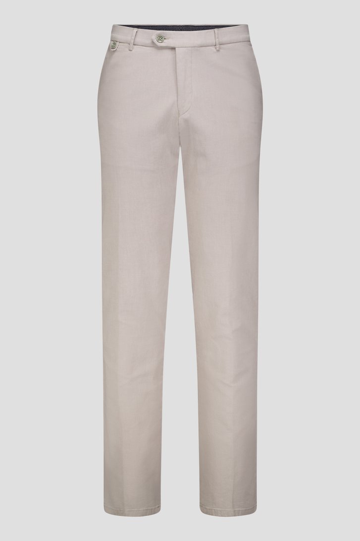 Productfoto 4 van Beige chino - Dallas - Slim fit door Brassville voor Heren