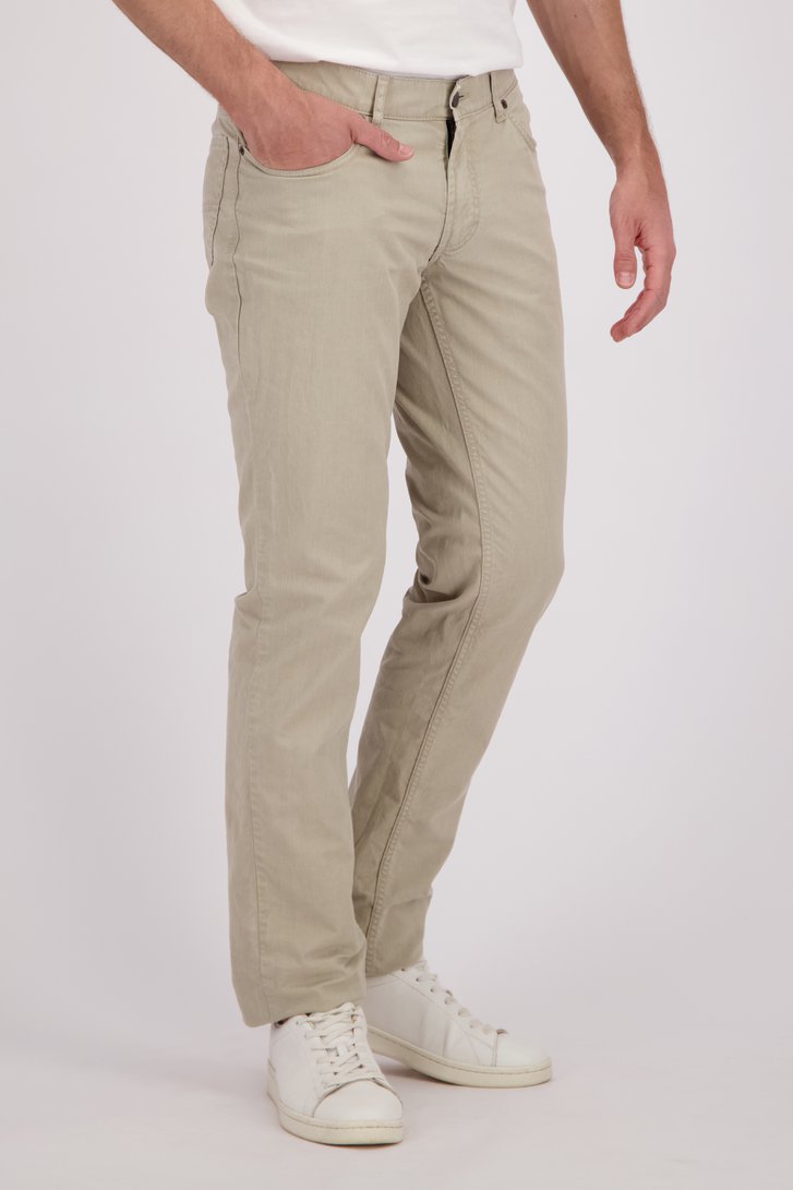 Beige chino - Jackson - Regular fit van Brassville voor Heren
