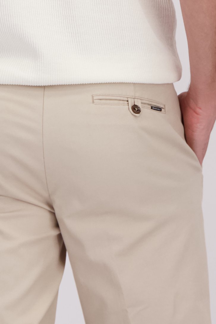 Detail van Beige chino - Louisiana - regular fit  door Brassville voor Heren