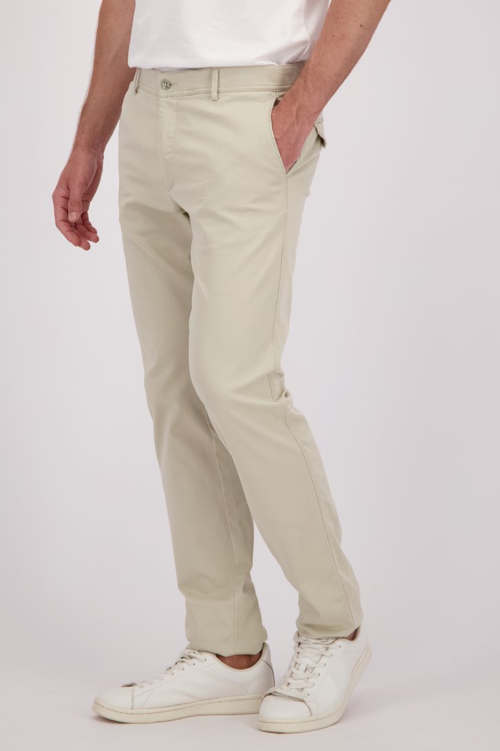 Beige chino - New York - Regular fit	 de Brassville pour Hommes