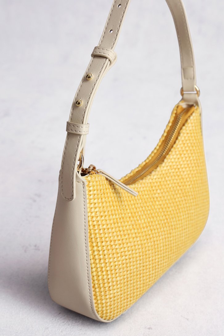 Beige gevlochten handtas van Liberty Island voor Dames