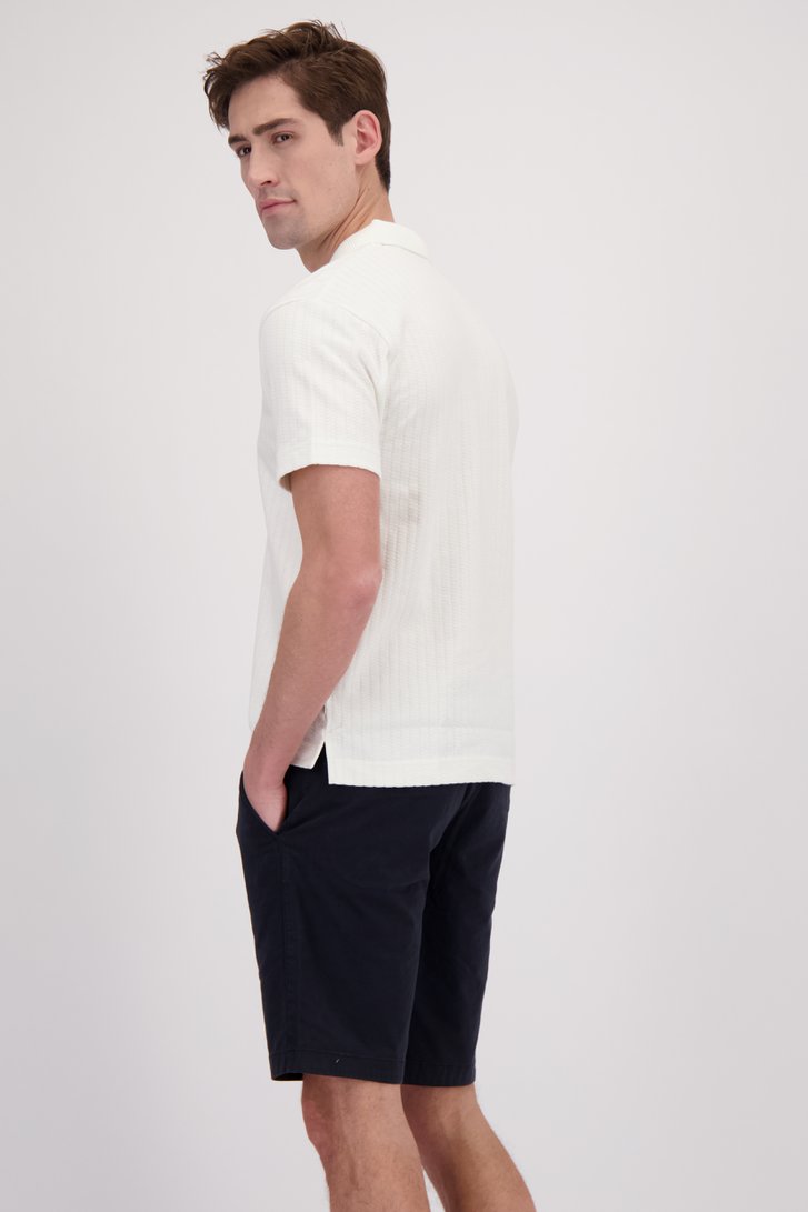Achterkant van Beige katoenen polo door Marc O'Polo voor Heren