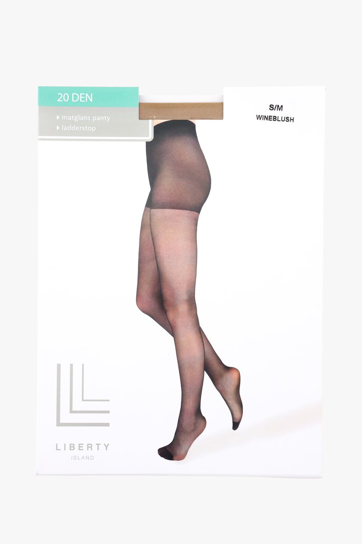 Beige panty - 20 den van Liberty Island voor Dames