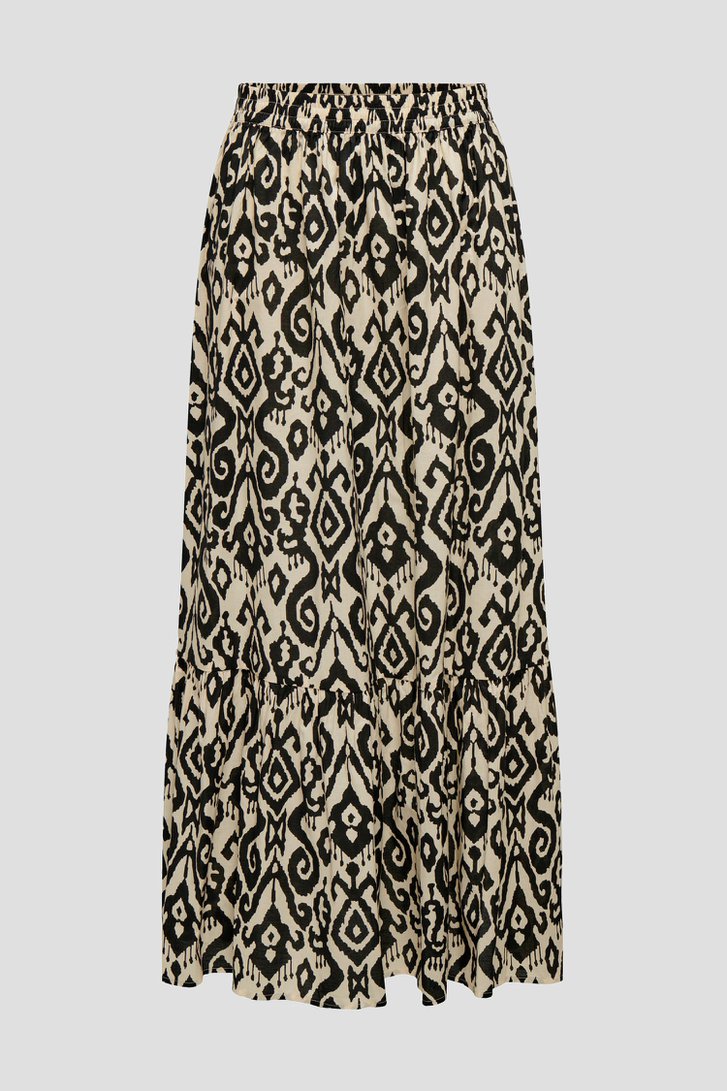 Beige rok met zwarte print van JDY voor Dames
