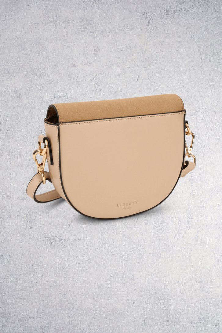 Extra foto 4 van Beige schoudertas met suède door Liberty Island voor Dames