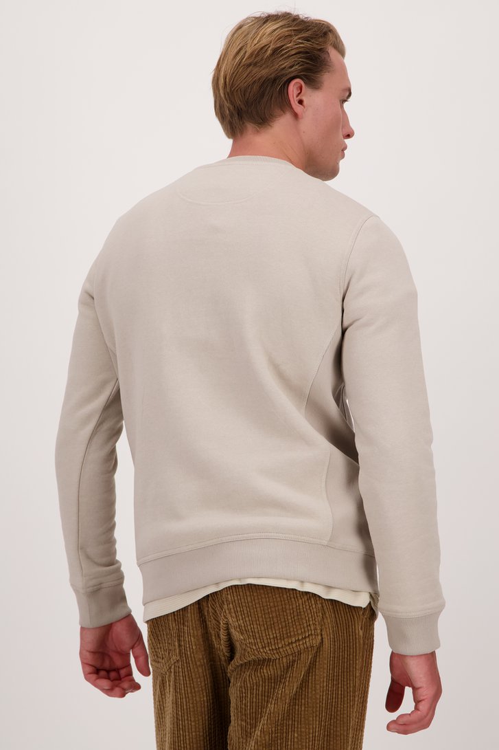 Beige sweater - Collectie Metejoor van Ravøtt voor Heren