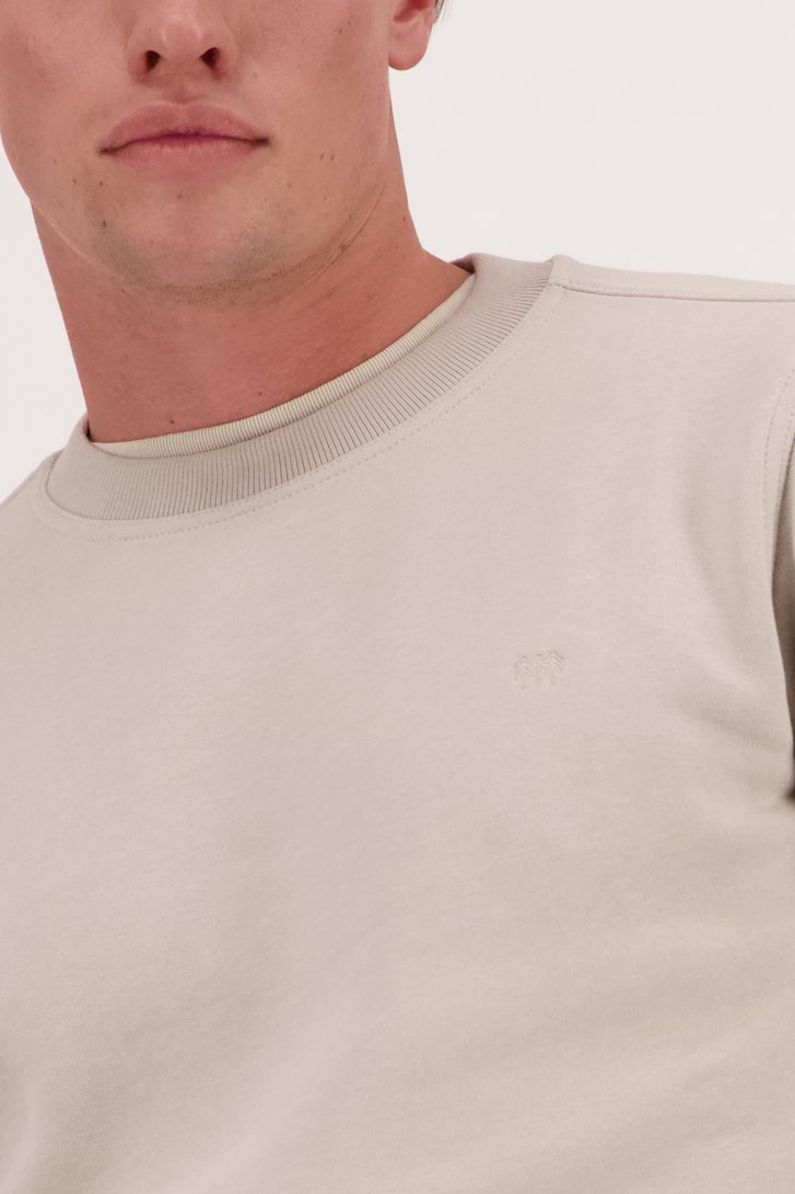 Beige sweater - Collectie Metejoor van Ravøtt voor Heren