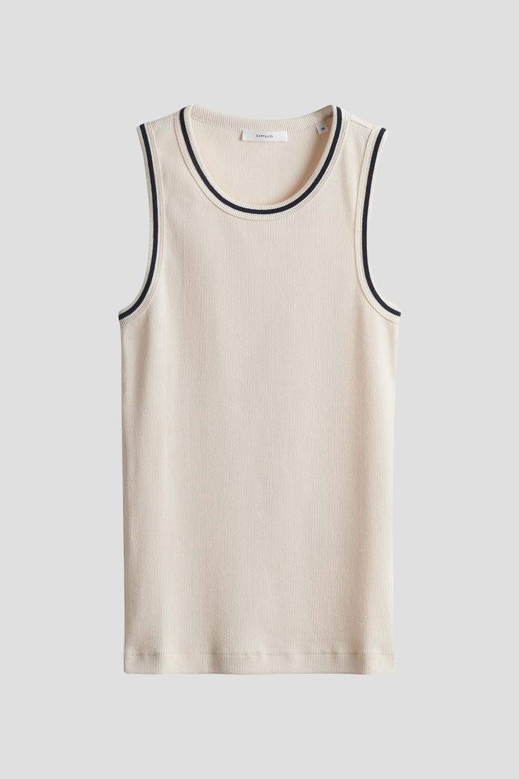 Beige top met brede schouderbandjes van Opus voor Dames