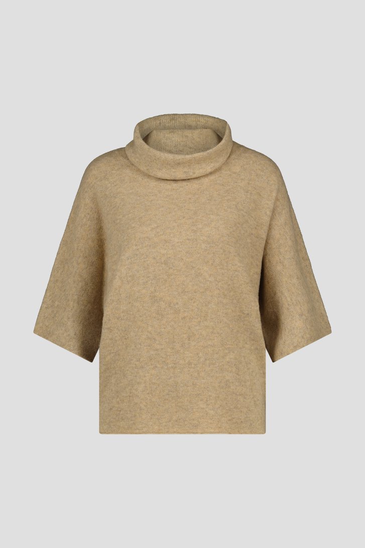 Beige truitje met rolkraag van D'Auvry voor Dames