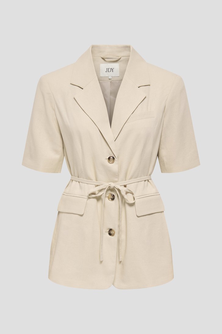 Productfoto 1 van Beige vestje met striklint door JDY voor Dames