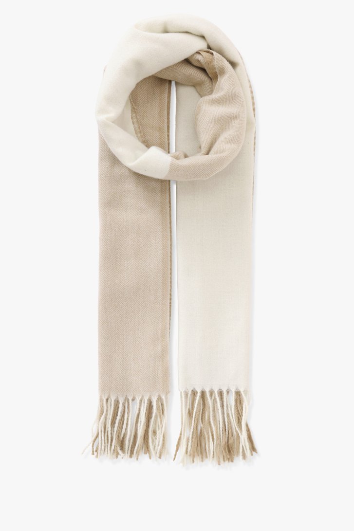 Beige wintersjaal van Modeno voor Dames