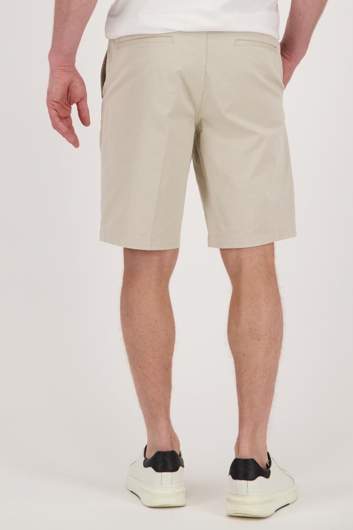 Le dos de Bermuda beige clair de Liberty Island pour Hommes