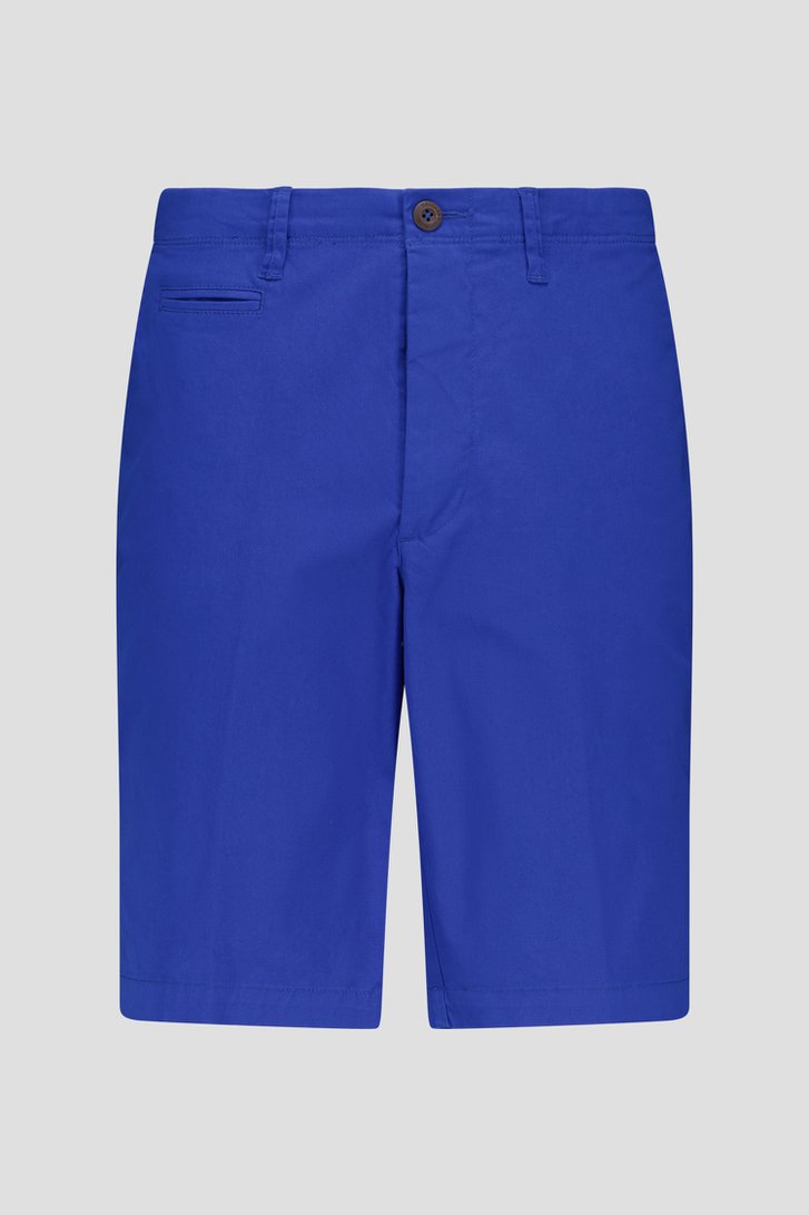 Bermuda bleu en coton stretch de Dansaert Blue pour Hommes