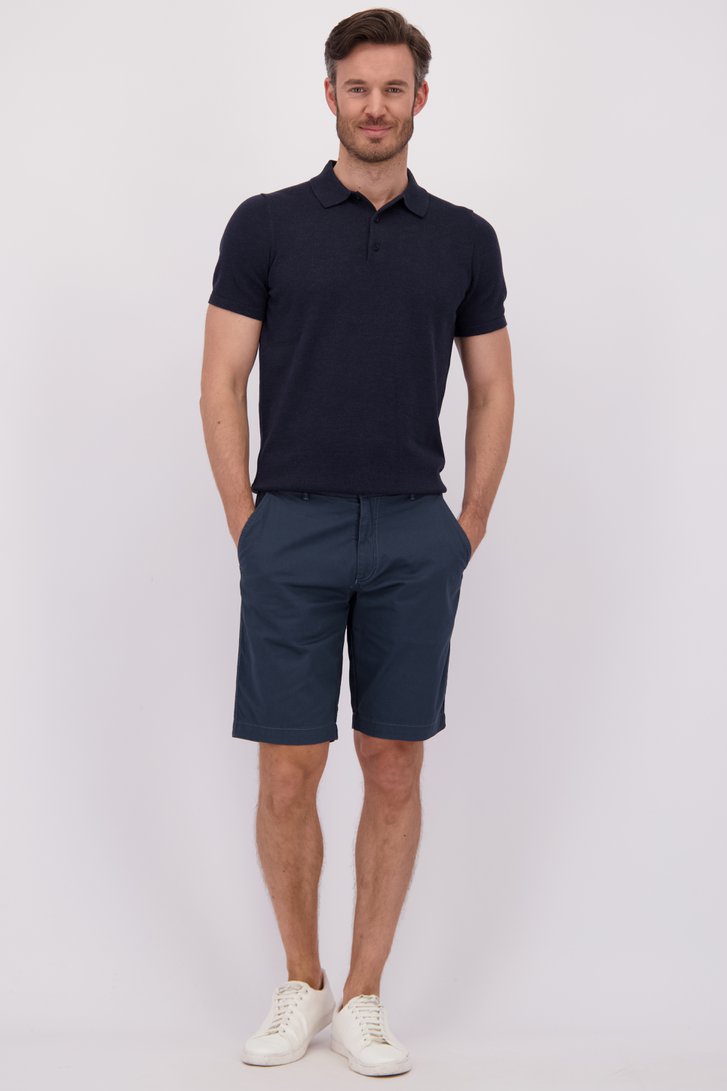 Le devant de Bermuda bleu marine de Brassville pour Hommes