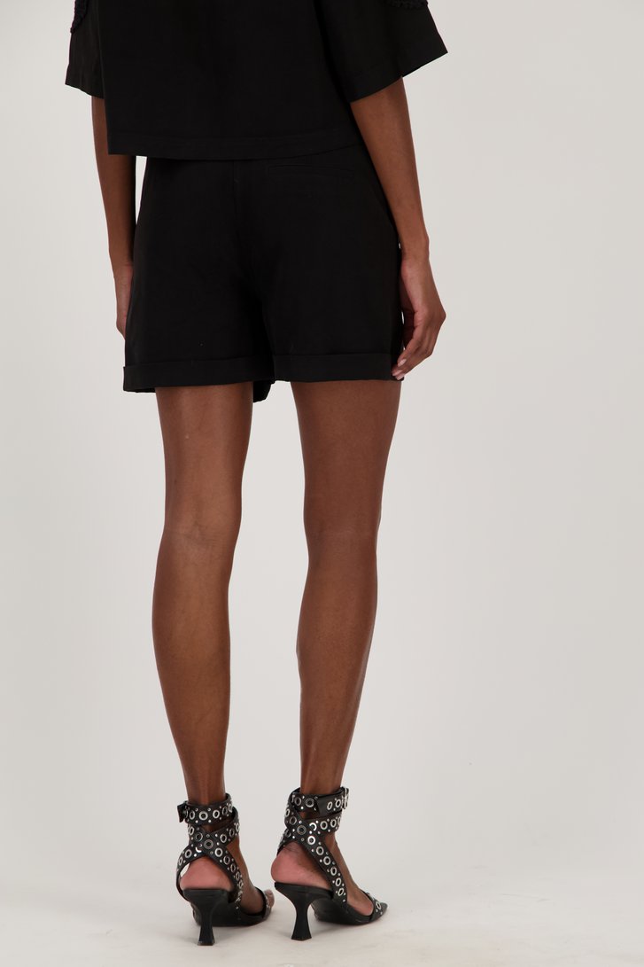 Bermuda noir de Louise pour Femmes