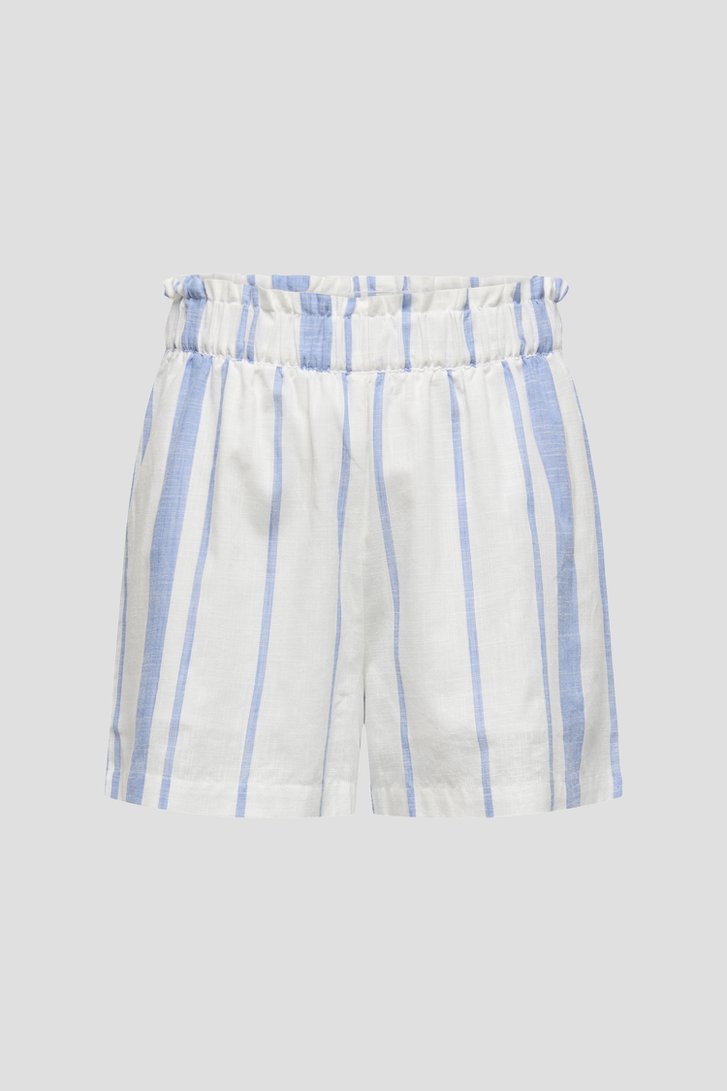Bermuda rayé bleu et blanc de JDY pour Femmes