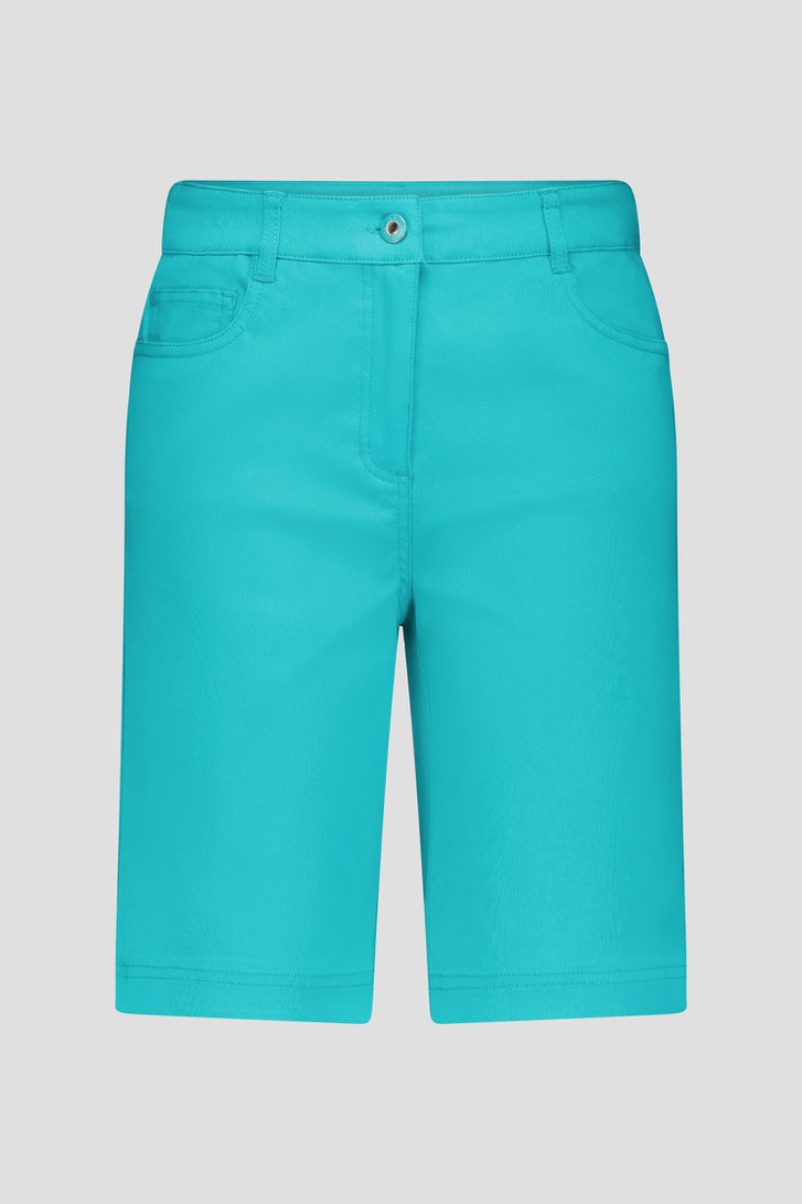 Bermuda turquoise de Claude Arielle pour Femmes