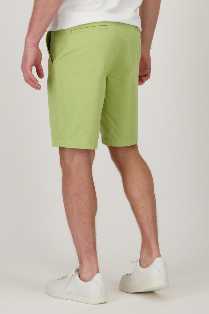 Bermuda vert clair en coton stretch  de Dansaert Blue pour Hommes