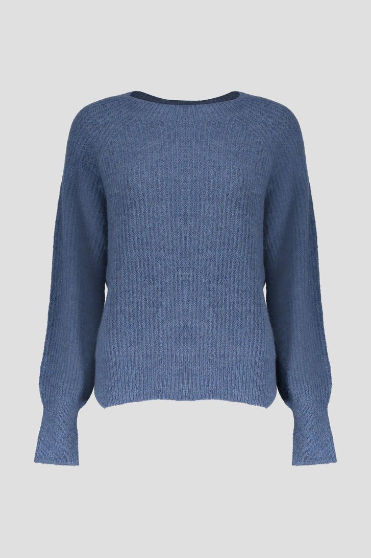 Blauw fijngebreid truitje van Geisha voor Dames
