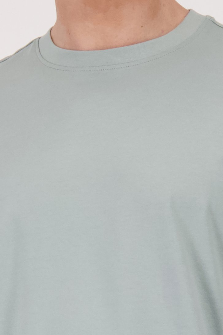 Blauw-grijs T-shirts met ronde hals van ONLY & SONS voor Heren