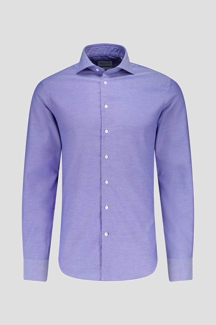 Productfoto 3 van Blauw hemd - Slim fit door Michaelis voor Heren