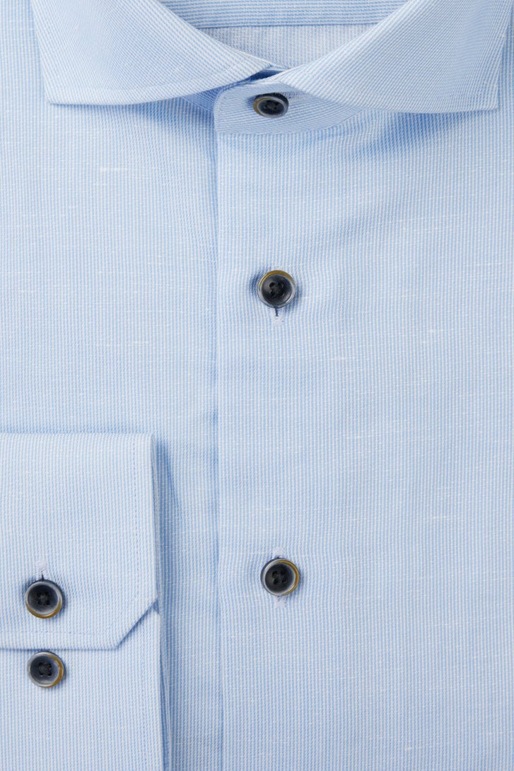 Blauw hemd – Slim fit van Michaelis voor Heren