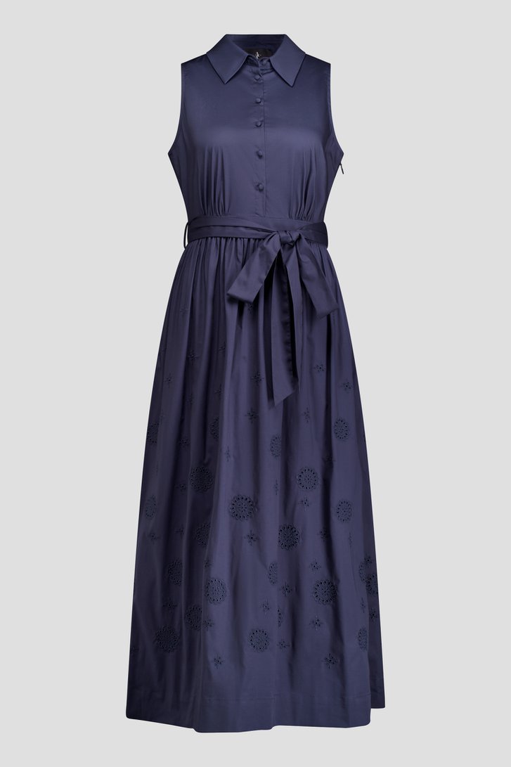 Productfoto 1 van Blauw lang kleed door AC by Annelien Coorevits voor Dames