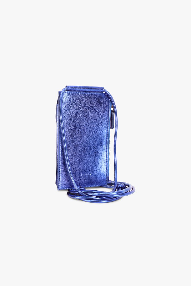 Blauw metallic telefoontasje van Liberty Island voor Dames