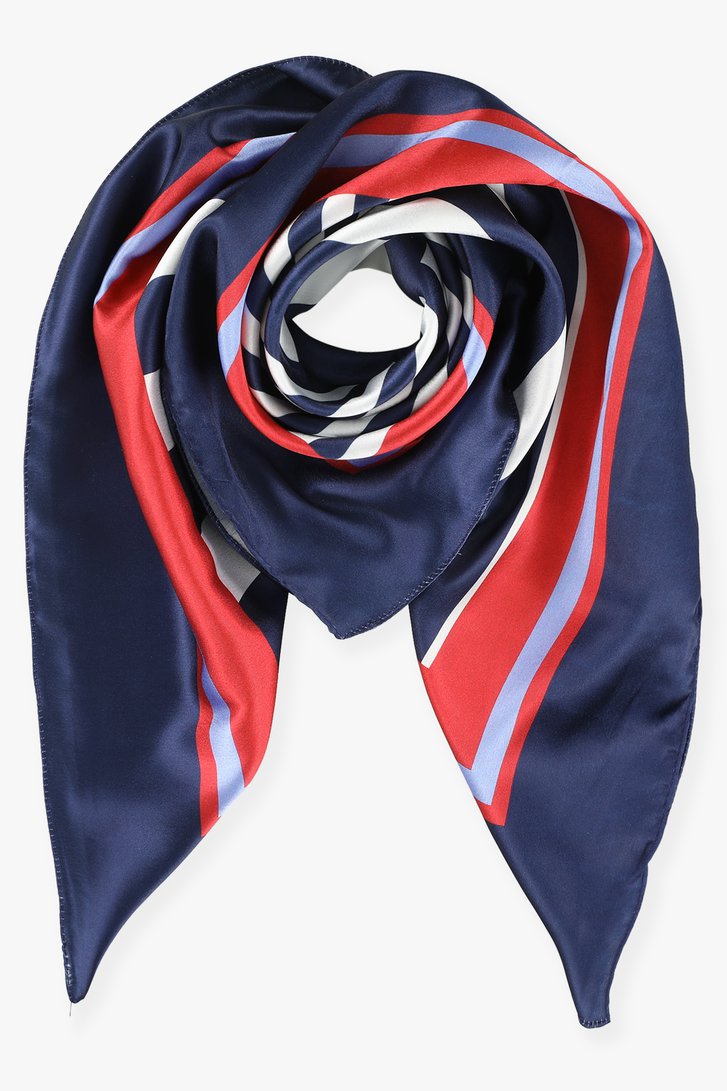 Blauw-rode sjaal van Liberty Island voor Dames