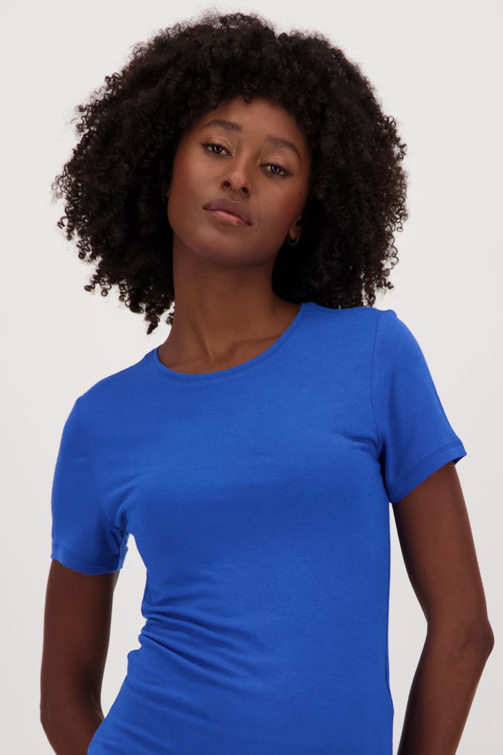 Blauw T-shirt van JDY voor Dames
