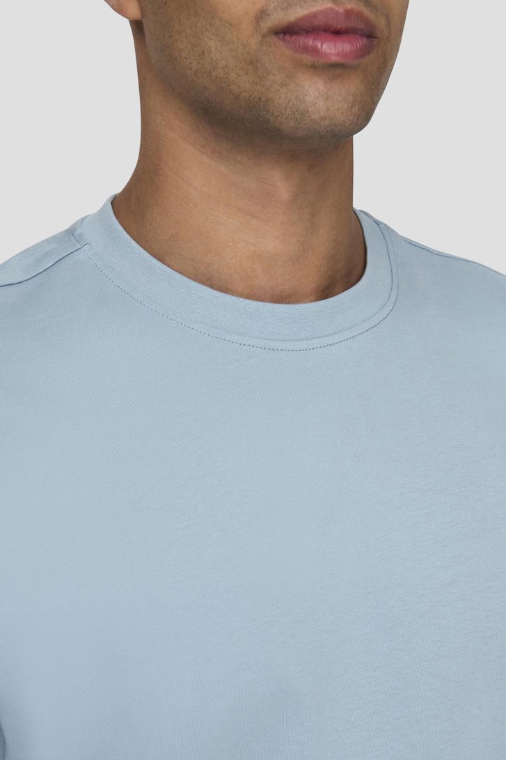 Blauw T-shirt met ronde hals van ONLY & SONS voor Heren