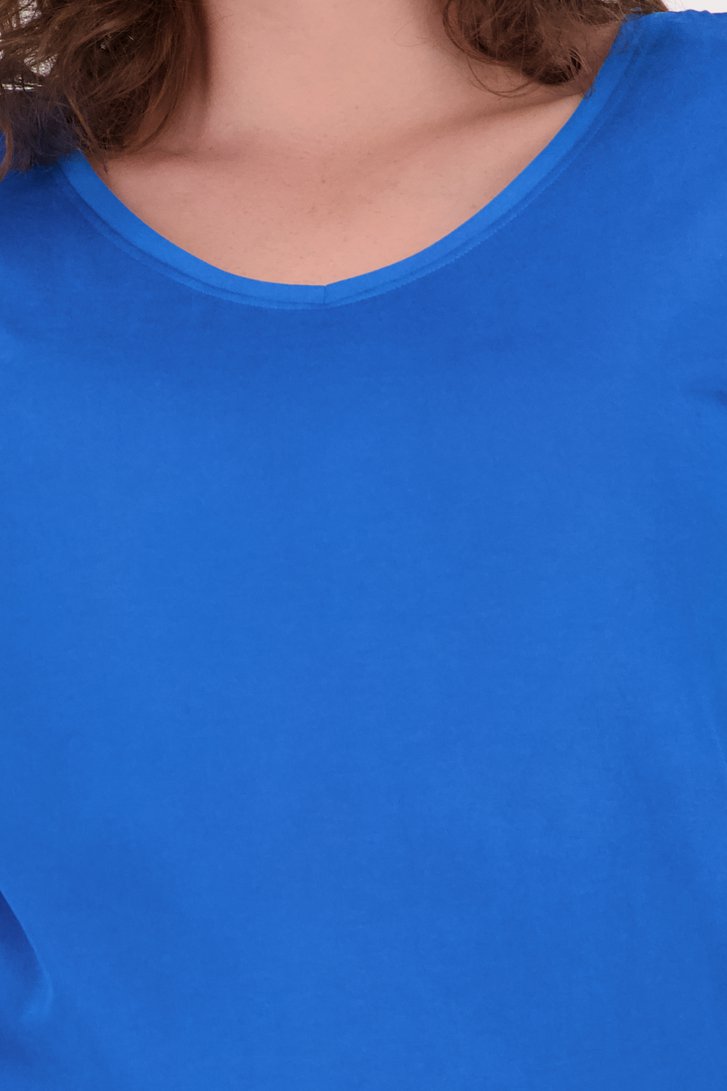 Blauw T-shirt  van Only Carmakoma voor Dames