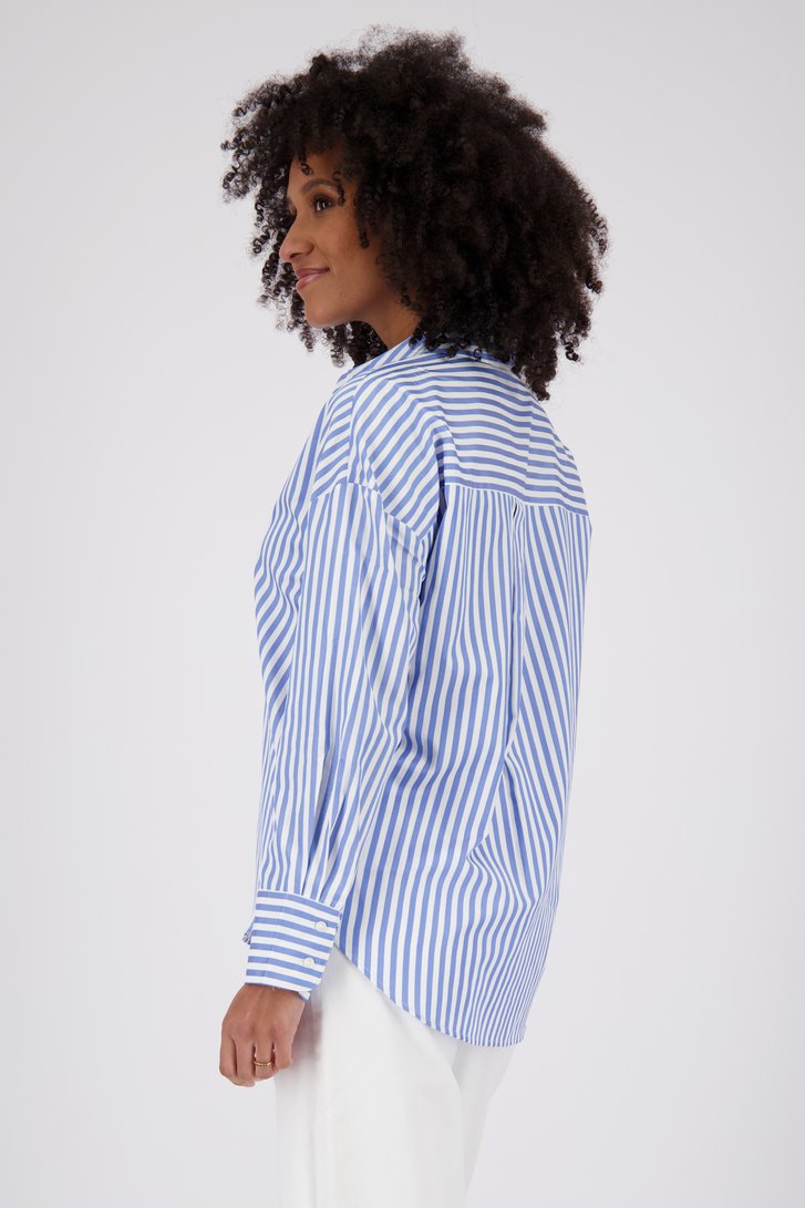 Blauw-wit gestreepte blouse van JDY voor Dames