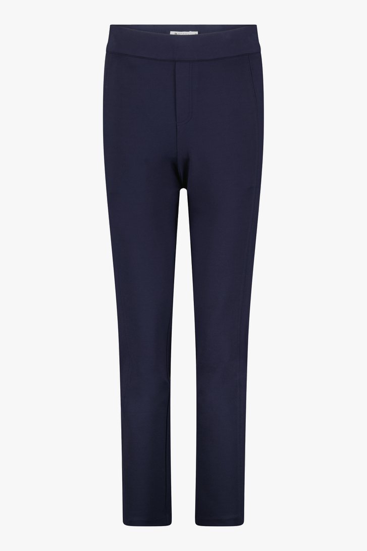 Blauwe broek - straight fit van D'Auvry voor Dames