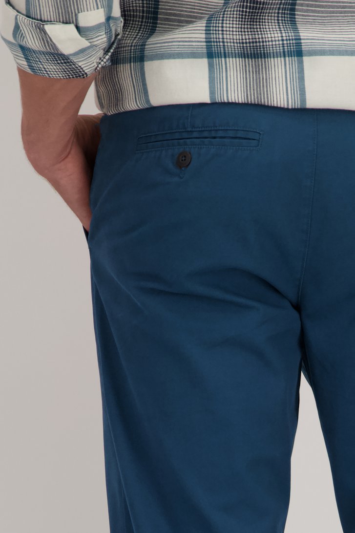 Blauwe chino van Casual Five voor Heren