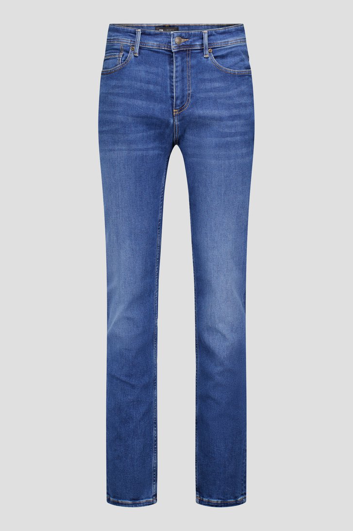 Productfoto 1 van Blauwe jeans - Lars - Slim fit - L34 door Liberty Island Denim voor Heren