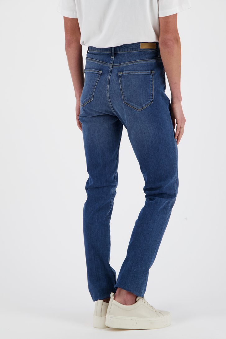 Wonen Direct bedenken Blauwe jeans - Lily - slim fit - L34 van Liberty Island Denim | 6729473 | e5