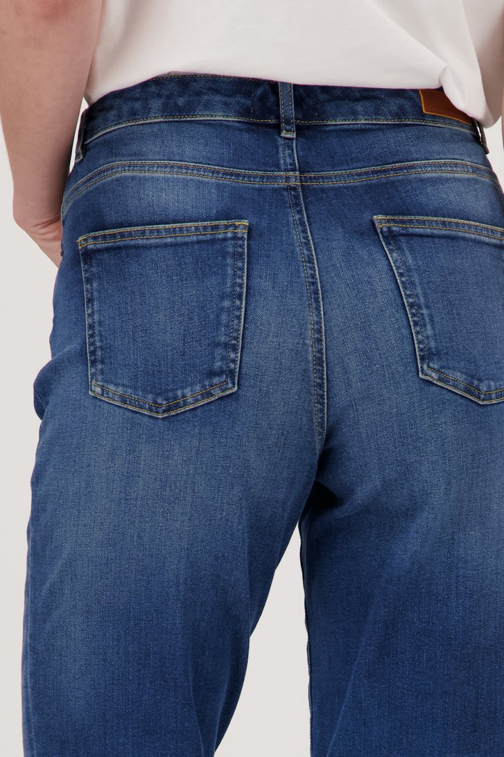 Blauwe jeans - Marley - Mom fit van Liberty Island Denim voor Dames