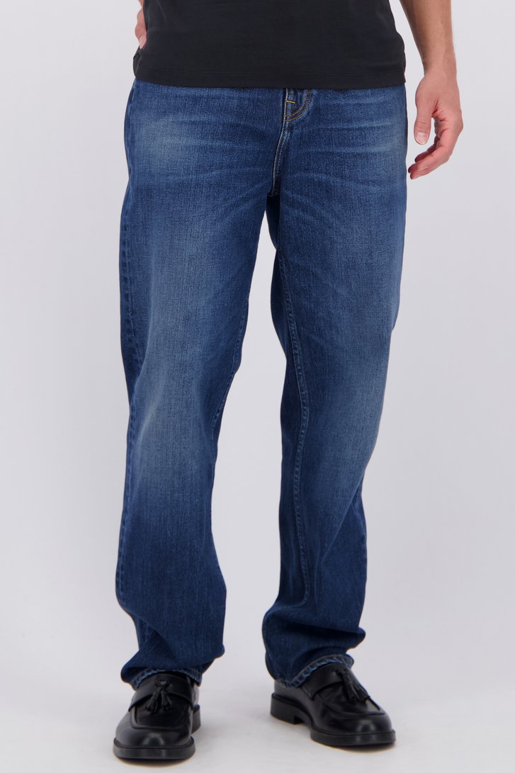 Detail van Blauwe jeans - Relaxed fit  door Liberty Island Denim voor Heren
