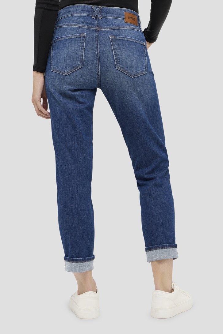 Blauwe jeans - Straight fit - 7/8 lengte van Angels voor Dames