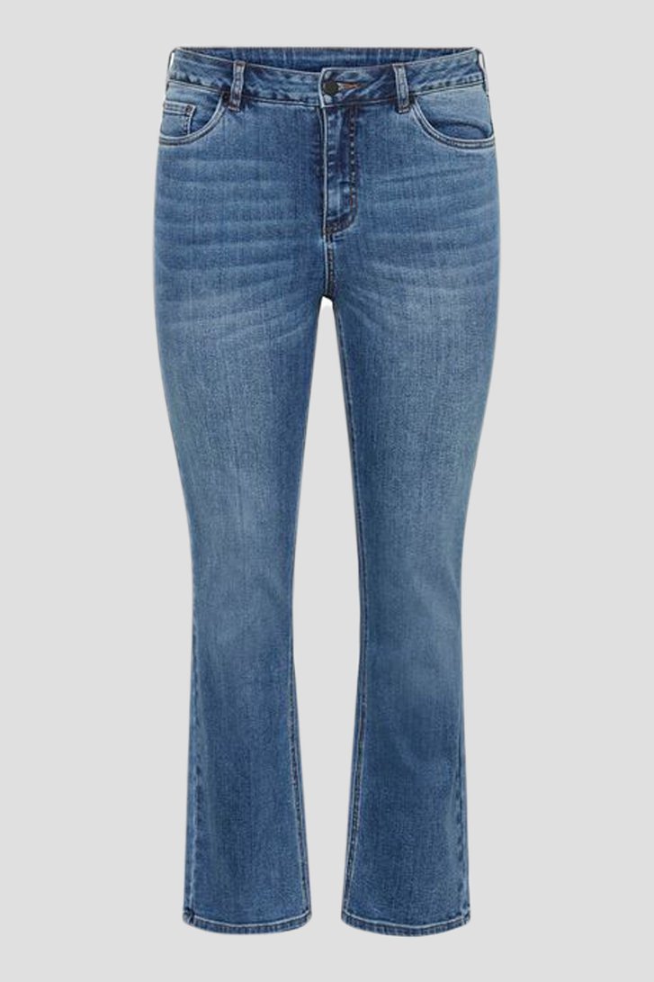 Productfoto 1 van Blauwe jeans - Straight fit door Kaffe Curve voor Dames